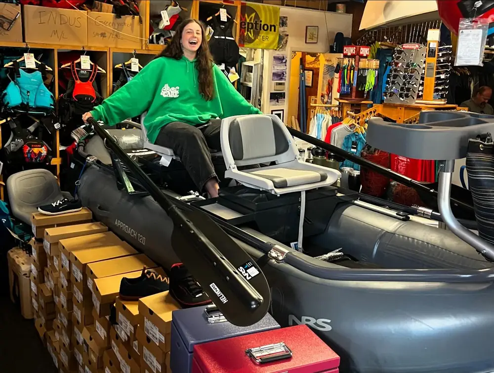 Inside Rendezvous River Sports store